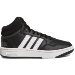 adidas Hoops 3.0 Mid core black/cloud white/grey six – Zboží Mobilmania