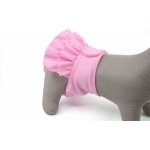 Vsepropejska Lucie hárací kalhotky pro psa s volánkem Černá 34 48 – Zboží Mobilmania