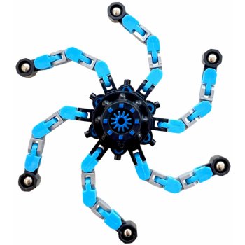 Antistresová hračka mechanický fidget spinner Modrá