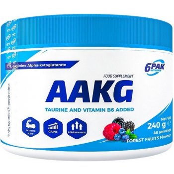 6Pak Nutrition Arginine AAKG 240g
