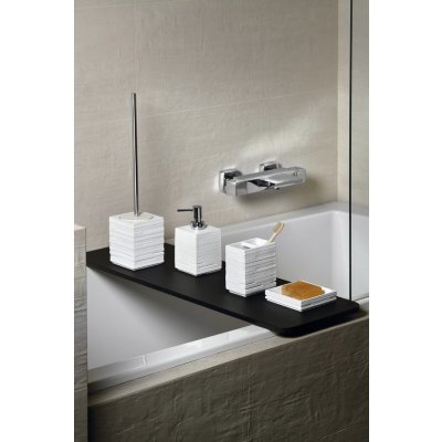 Sapho Quadrotto WC štětka na postavení, bílá (QU3302) – Zboží Dáma Sapho Quadrotto WC štětka na postavení, bílá (QU3302) – Zboží Dáma