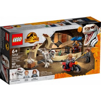 LEGO® Jurassic World 76945 Atrociraptor: honička na motorce