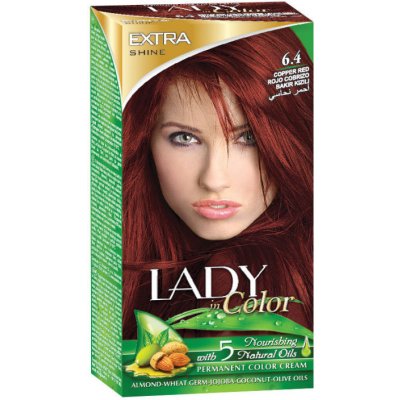 Lady in Color 6.4 měděná červená