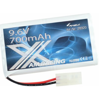 Amewi Trade GmbH AMXRacing Ni-MH baterie 9,6V 700mAh Tamiya – Zboží Dáma