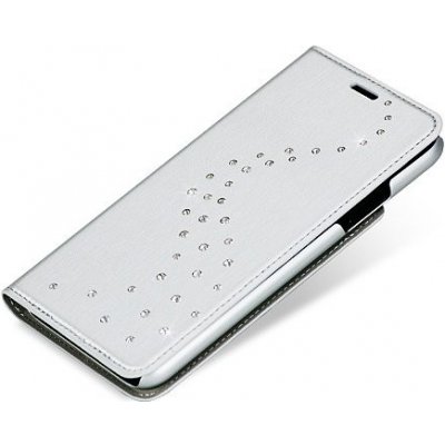 Pouzdro Bling My Thing Primo Milky Way Silver / Pure Brilliance iPhone X/Xs krystaly Swarovski®