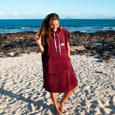 !!!! Surf Dream pončo z bambusového froté mátové – Zboží Dáma