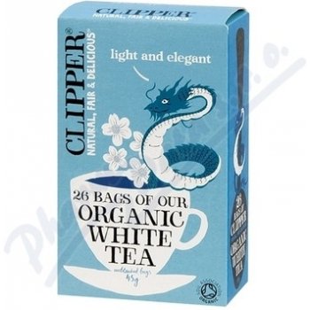 Clipper čaj organic white Tea 26 x 1,7 g