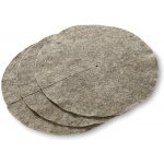 Wooline Ochranný mulčovací disk z ovčí vlny 40 cm 3 ks – Hledejceny.cz