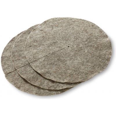 Wooline Ochranný mulčovací disk z ovčí vlny 40 cm 3 ks – Hledejceny.cz