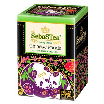 SebaSTea Chinese Panda Sypaný zelený čaj čistý 100 g