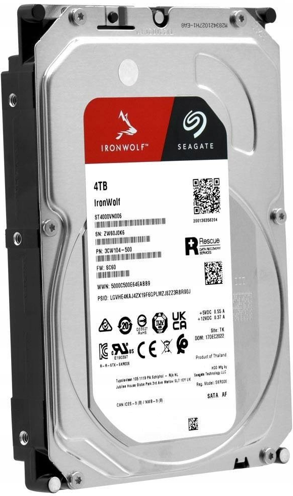 Seagate IronWolf 4TB, ST4000VN006