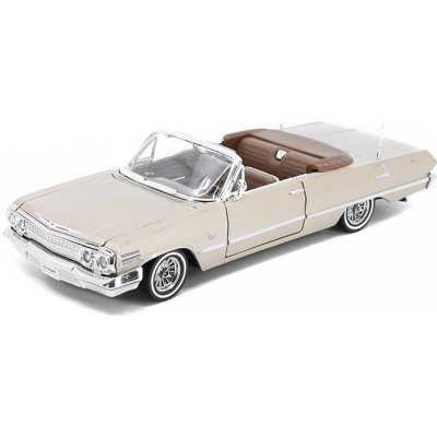 Welly Chevrolet Impala 1963 zlatá 1:24 – Zbozi.Blesk.cz