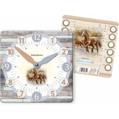 Hodiny na výuku Wild Horses – Zboží Dáma