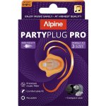 Alpine PartyPlug Pro Natural Chrániče 21 dB 1 pár Černá – Zboží Dáma