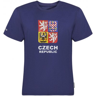 Progress pánské bambusové triko pro fanoušky CZ TSHIRT MAN tmavě modrá mix bílá – Hledejceny.cz