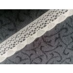 Bavlněná krajka 75077/6200 32mm smetanová 32 mm – Zboží Dáma