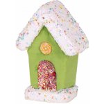 MagicHome Dekorace Candy Line domek modrý 27 cm – Hledejceny.cz