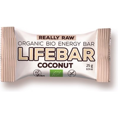 Lifefood Bio tyčinka Lifebar kokosová RAW 25 g. – Zbozi.Blesk.cz