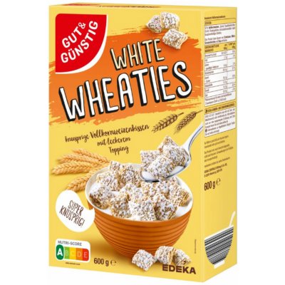 G&G White Wheaties celozrnné pšeničné polštářky 600 g – Zboží Dáma