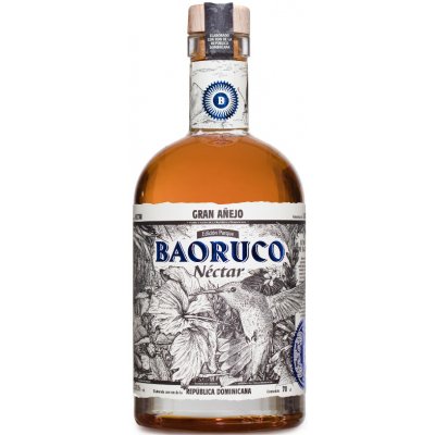 Ron Baoruco Parque Nectar 37,5% 0,5 l (holá láhev) – Zboží Mobilmania
