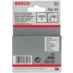 BOSCH Sponky do sponkovačky z tenkého drátu, typ 53, nerezové Typ 53; L = 10 mm (1000 ks) 2609200216 – Hledejceny.cz