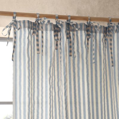 Pineapple Elephant Zanzibar Stripe záclona modrá – Hledejceny.cz