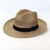 Klobouk Krumlovanka pánský slaměný klobouk s černou stuhou Bogart P-94160