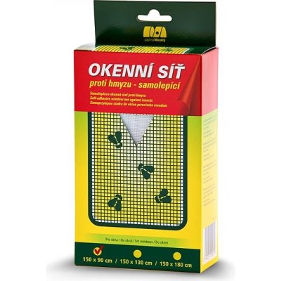 Papírna Moudrý Okenní síť 150× 90 cm bíla – Sleviste.cz