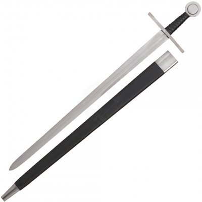 Lord of Battles Jednoruční meč rytíře typ XII s pochvou 12.-13. století Třída D – Zboží Dáma