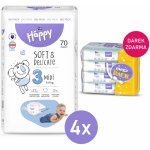 Bella Happy 4x 3 MIDI 5-9kg 70ks – Zbozi.Blesk.cz