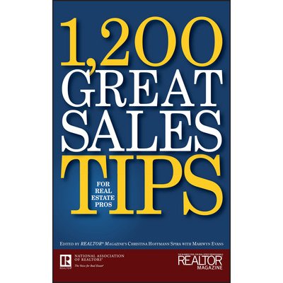 1,200 Great Sales Tips for Real Estate Pros Evans MariwynPevná vazba