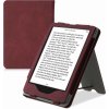 Pouzdro na čtečku knih KW Mobile Nubuck Desert Red KW5762020 pro Amazon Kindle Paperwhite 1/2/3 Dark Red