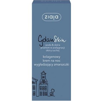 Ziaja Gdanskin noční krém kolagenový 50 ml