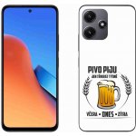 mmCase na Xiaomi Redmi 12 5G - pivní motiv bílé pozadí – Zboží Živě