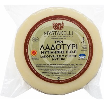 Mystakelli Sýr Ladotyri z ovčího a kozího mléka z Lesbosu 230 g – Sleviste.cz