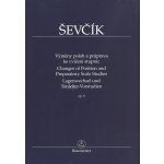 Otakar Ševčík Opus 8, Výměny poloh a průprava ke cvičení stupnic – Sleviste.cz