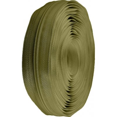 Zip spirálový No 5 metráž pro jezdce typu POL Varianta: 263 zelená khaki, Balení: 5 m 12719/54903/83422 – Hledejceny.cz