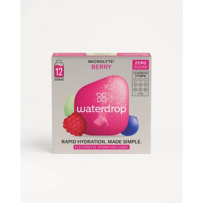 Waterdrop Microlyte sportovní nápoj s elektrolyty příchuť Berry 12 ks – Zboží Dáma