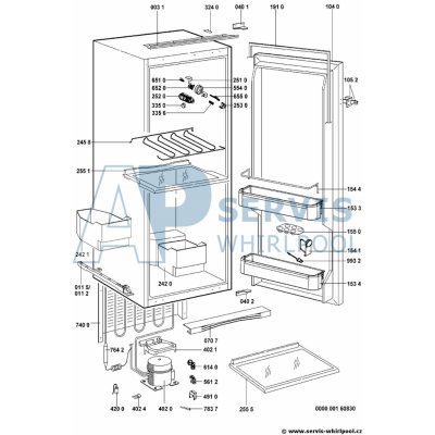 Whirlpool Termostat 481228238179