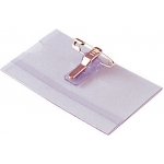 Jmenovka s klipem Concorde - 6 x 9 cm / na šířku / s klipem i špendlíkem – Zboží Dáma