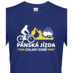 Bezvatriko pánské tričko pánská jízda 2 Modrá Canvas pánské tričko s krátkým rukávem 1276 – Hledejceny.cz