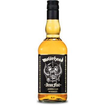 Motorhead Iron Fist American whiskey 40% 0,7 l (holá láhev)