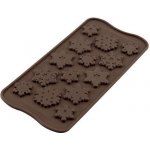 Silikonová forma na čokoládu – sněhové vločky - Silikomart – Zboží Mobilmania