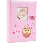 FANDY Fotoalbum 9x13 200 foto dětské Owlet 2 růžové – Zboží Živě