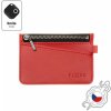 Přívěsky na mobil Kožená peněženka FIXED Smile Coins se smart trackerem FIXED Smile Pro, červená FIXSM-SCO2-RD