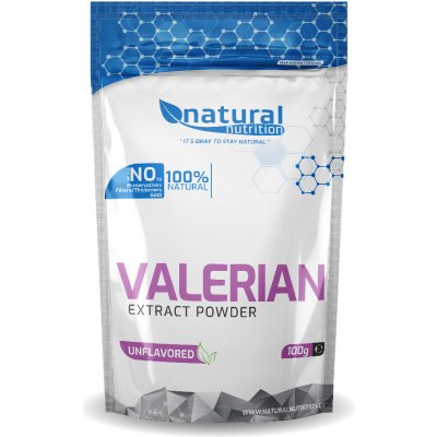 Natural Nutrition Valerian Extract Kozlík lékařský extrakt prášek 100 g – Hledejceny.cz