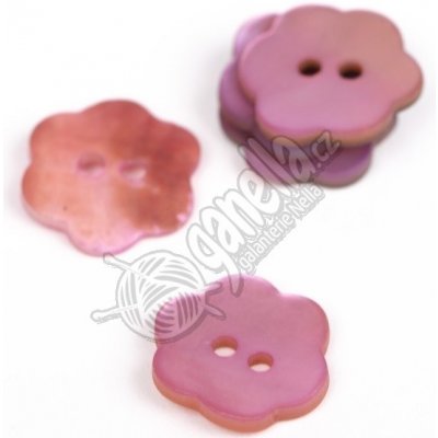 Knoflík Drops 616 Kytička (růžová) – Sleviste.cz