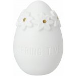 räder Velikonoční dekorace Floral Egg / Gold details, bílá barva, porcelán – Hledejceny.cz