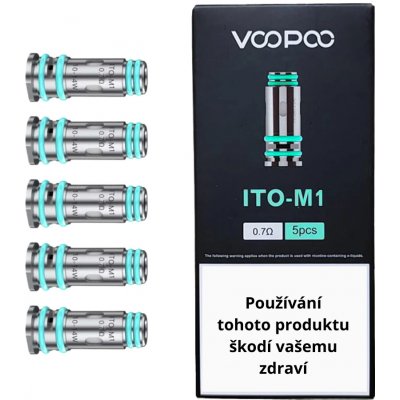 VooPoo ITO žhavící hlava 0,7ohm 5 ks – Hledejceny.cz