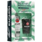 Bacardi Carta Blanca 37,5% 0,7 l (dárkové balení 1 sklenice) – Hledejceny.cz